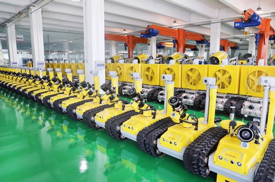Prix du robot de lutte contre les incendies électrique et diesel Chine usine