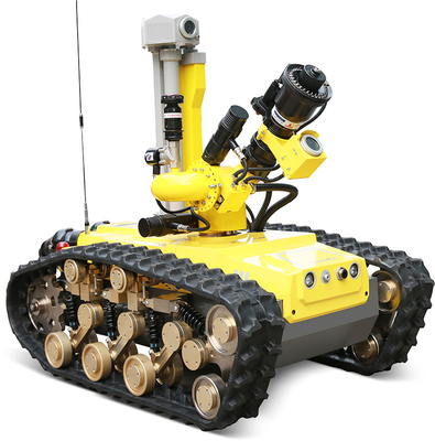 Robot anti-déflagrant extincteur et de détection