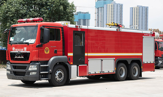 MAN lourd industriel de lutte contre les incendies camion moteur de pompiers spécialisés véhicule prix Chine usine