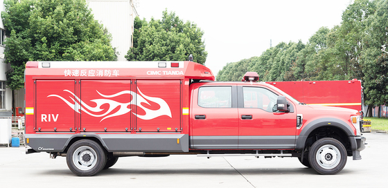 Ford 550 Véhicule d'intervention rapide Riv Sauvetage camion de pompiers spécialisé en Chine