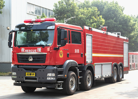 SINOTRUK SITRAK 25T mousse d'eau camion de lutte contre les incendies prix véhicule spécialisé Chine usine