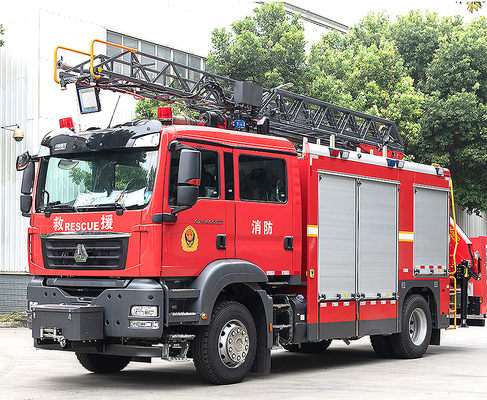 Sinotruk Sitrak 18m échelle aérienne camion de sauvetage et de pompiers véhicule spécialisé usine de Chine
