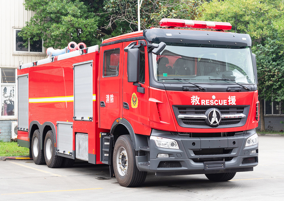 Beiben 16 tonnes réservoir d'eau camion de lutte contre les incendies prix véhicule spécialisé Chine usine