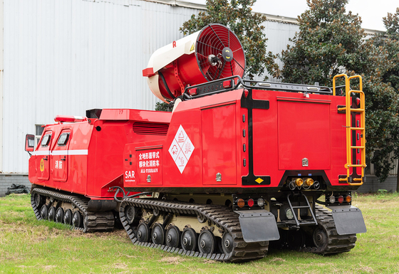 All Terrain Crawler Modulaire Sauvetage Camion de lutte contre les incendies Bon prix Véhicule spécialisé
