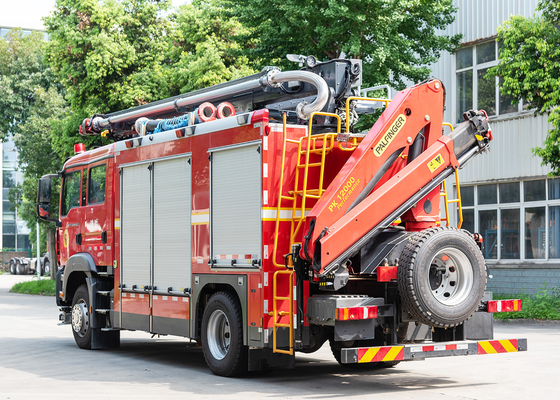 Sinotruk Sitrak 18m échelle aérienne sauvetage camion de lutte contre les incendies prix véhicule spécialisé