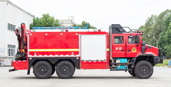 FAW Jiefang Tout terrain de sauvetage camion de lutte contre les incendies véhicule spécialisé usine de Chine