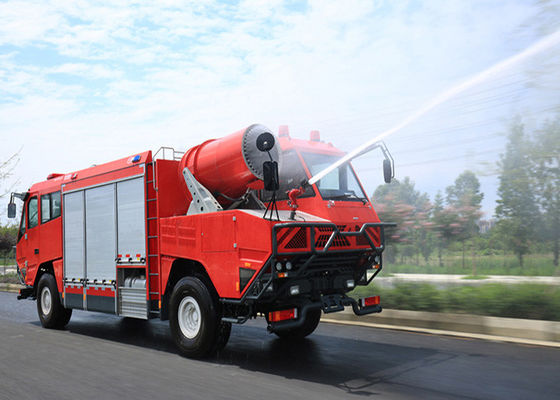 Camion de lutte contre l'incendie pour le sauvetage des tunnels avec système CAFS
