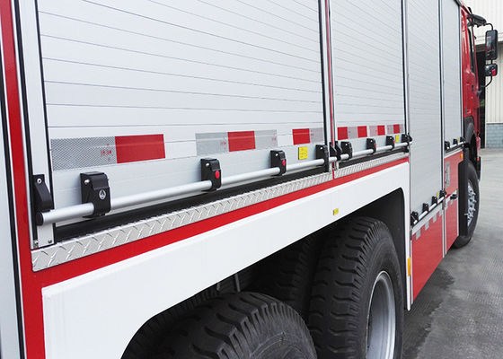 Porte en aluminium de volet de rouleau des pièces de camion de pompiers