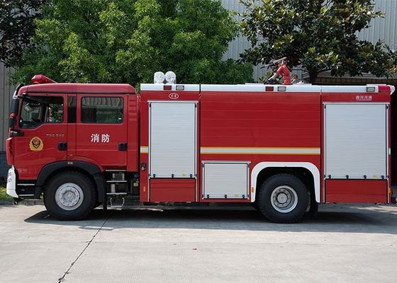 Sinotruk HOWO 8T camion de lutte contre les incendies à eau et mousse de bonne qualité véhicule spécialisé usine de Chine