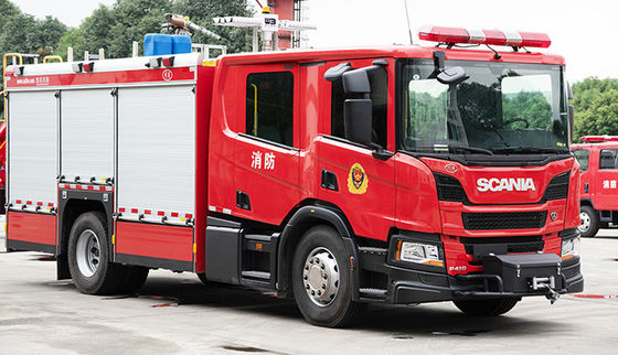 SCANIA CAFS 4000L réservoir d'eau camion de lutte contre les incendies prix véhicule spécialisé Chine usine