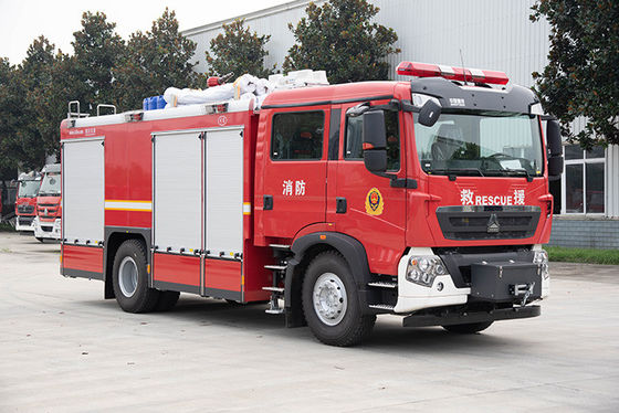 Camion de lutte contre l'incendie du système 6000L de SINOTRUK HOWO LES CAM