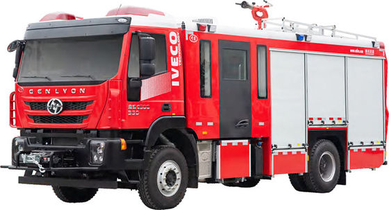 SAIC-IVECO 6T CAFS réservoir d'eau mousse moteur incendie véhicule spécialisé bon prix usine de Chine
