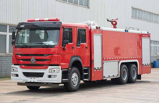Sinotruk HOWO 16T Camion de pompiers industriel Camion de lutte contre les incendies Véhicule spécialisé de bonne qualité