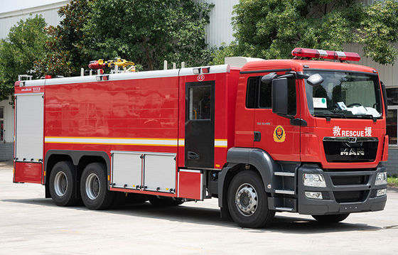 Industrie lourde Véhicule de lutte contre les incendies Prix camion de sauvetage de pompiers avec châssis MAN Chine usine