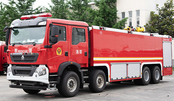 Sinotruk HOWO 21T réservoir de mousse d'eau camion de lutte contre les incendies bon prix fabricant chinois