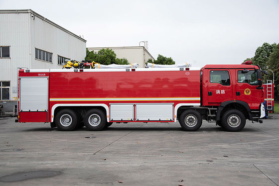 Sinotruk HOWO 21T réservoir de mousse d'eau camion de lutte contre les incendies bon prix fabricant chinois
