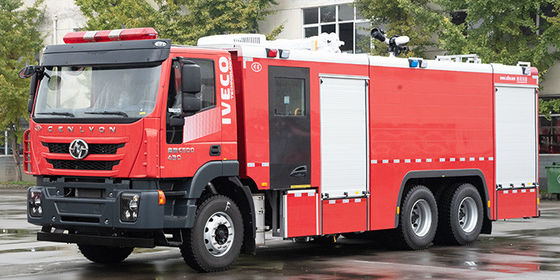 SAIC-HONGYAN IVECO 12T camion de lutte contre les incendies à mousse d'eau de bonne qualité véhicule spécialisé usine de Chine