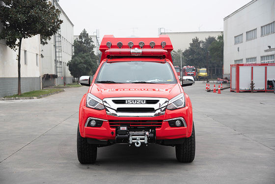 camion de pompiers de collecte de 4x4 ISUZU petit et véhicule rapide d'intervention