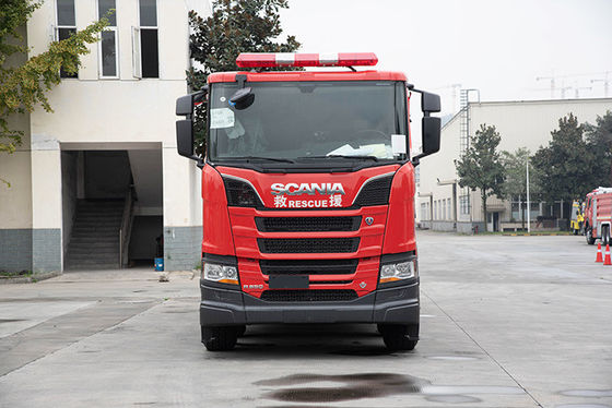 25 tonnes de camion de pompiers résistant de SCANIA avec la pompe à l'eau 10000L/min.