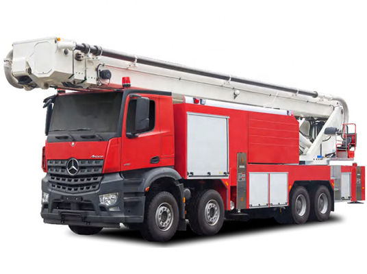 Camion de pompiers de tour d'eau de Mercedes Benz 60m avec l'eau 8000L et la mousse