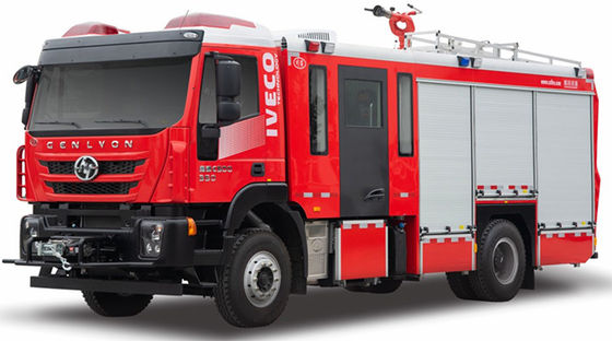 Cabine d'équipage de camion de pompiers des pièces de camion de pompiers avec 3-8 sapeurs-pompiers