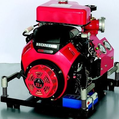 Pompe portative d'équipement de lutte contre l'incendie de l'essence 27HP à haute pression